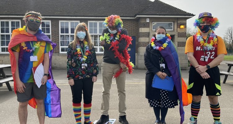 Year 7 Rainbow Day