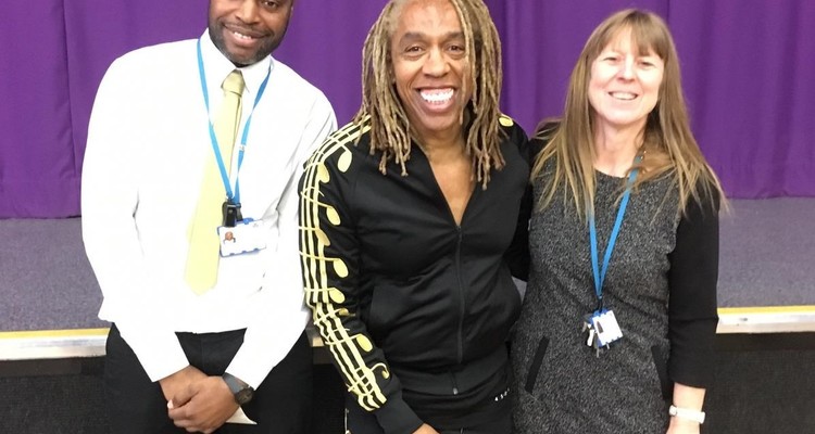 Year 10 enjoy inspirational talk from Rikki Beadle-Blair MBE Year 10 enjoy inspirational talk from Rikki Beadle-Blair MBE