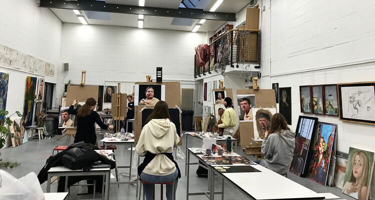 Latymer Upper School Portraiture Workshop