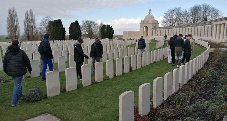 Year 11 History Trip to World War  I battlefields