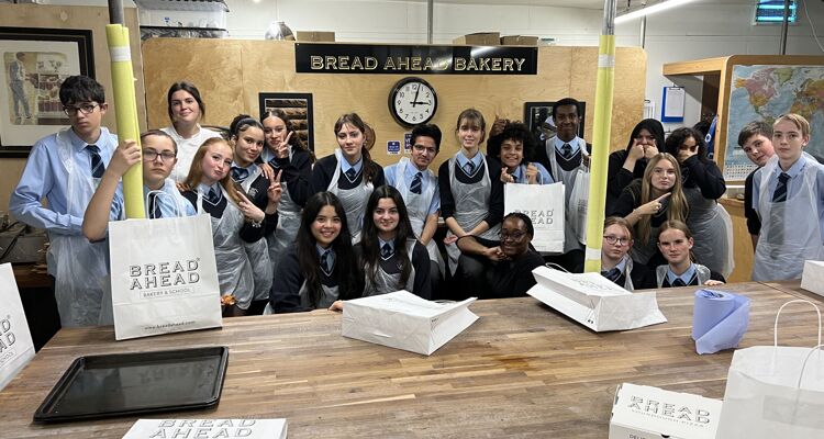 Year 11 Visit to Bread Ahead,  Borough Market