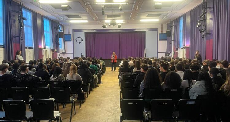 Ruth Cadbury Visits Chiswick School