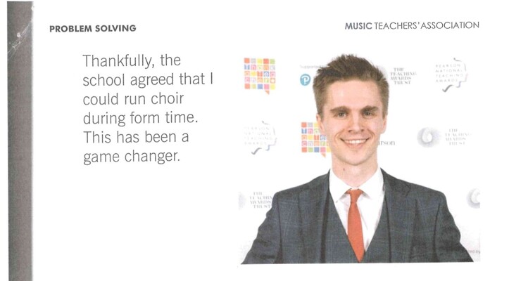 Music Teacher's Association - In Conversation with the President Zac Moxon