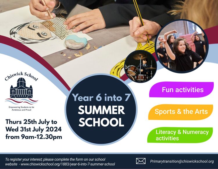 CS Summer School Flyer 2024