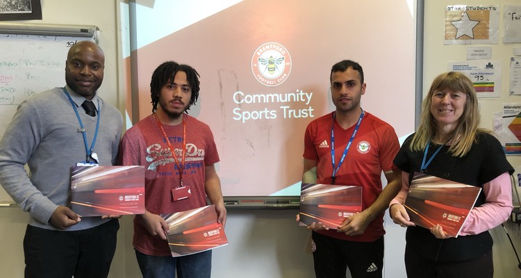 Visit from Brentford Football Club Visit from Brentford Football Club