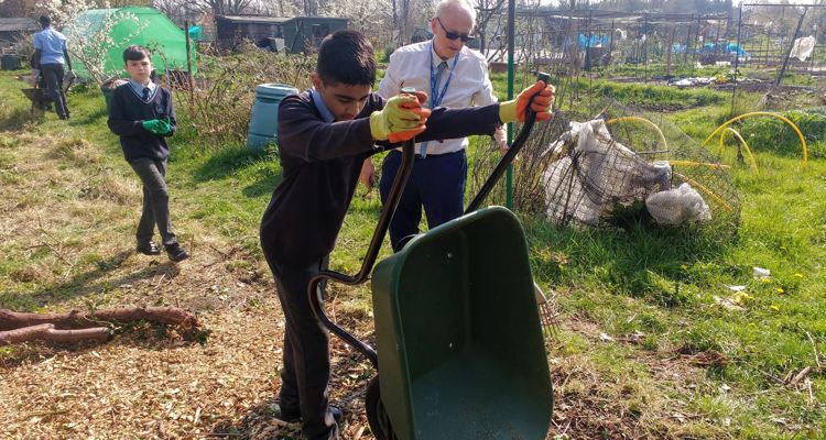 Chiswick School Allotment