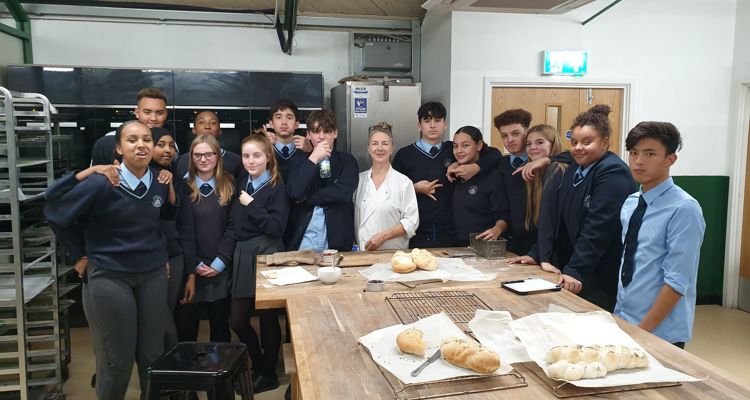Year 11 trip to 'Bread Ahead Baker 'workshop and Borough Market