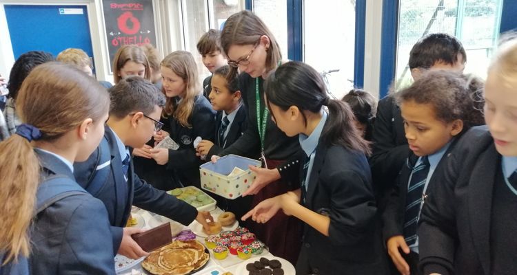 Year 7 cake sales for MIND Year 7 cake sales for MIND