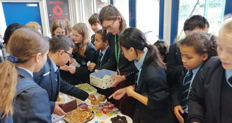 Year 7 cake sales for MIND