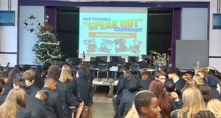 Jack Petchey “Speak Out” Challenge! Workshops Jack Petchey “Speak Out” Challenge! Workshops