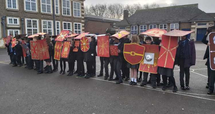 Year 7 Roman Battle